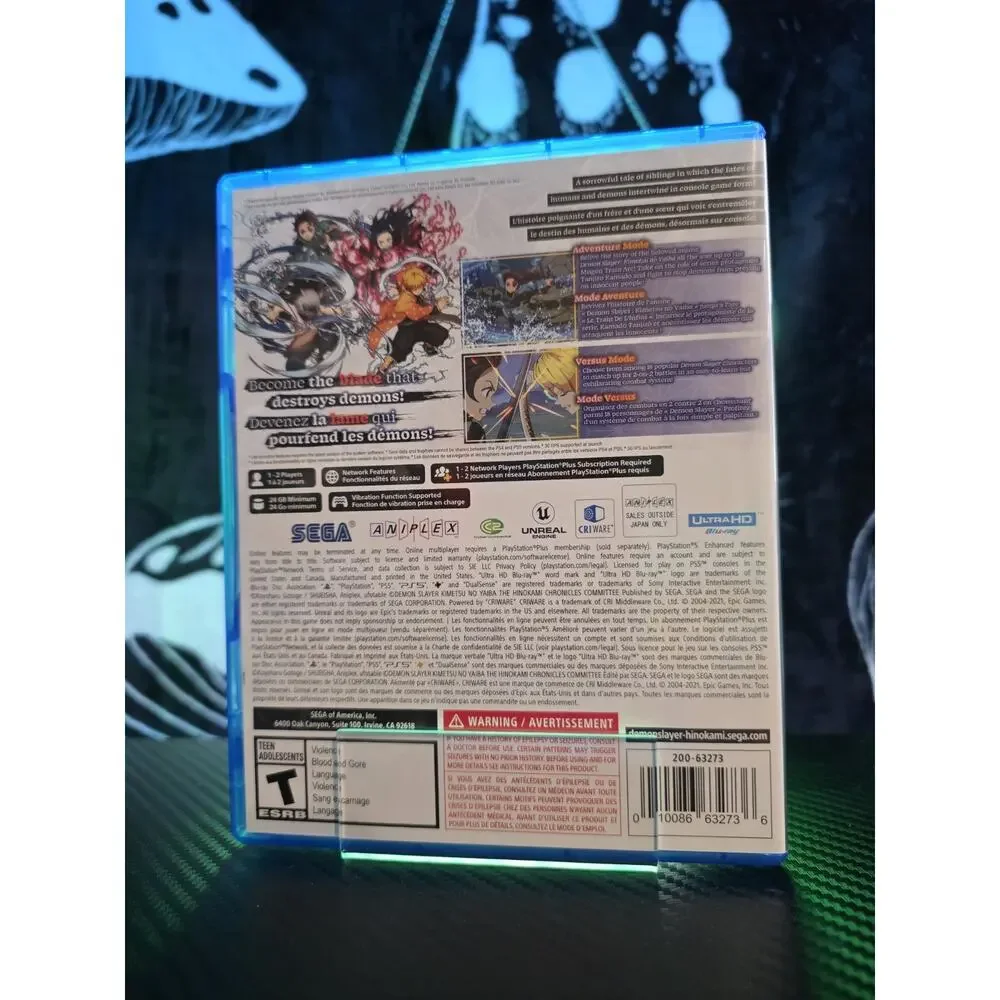 Sony PS5 Sega Demon Slayer Kimetsu No Yaiba The Hinokami Chronicles 2021